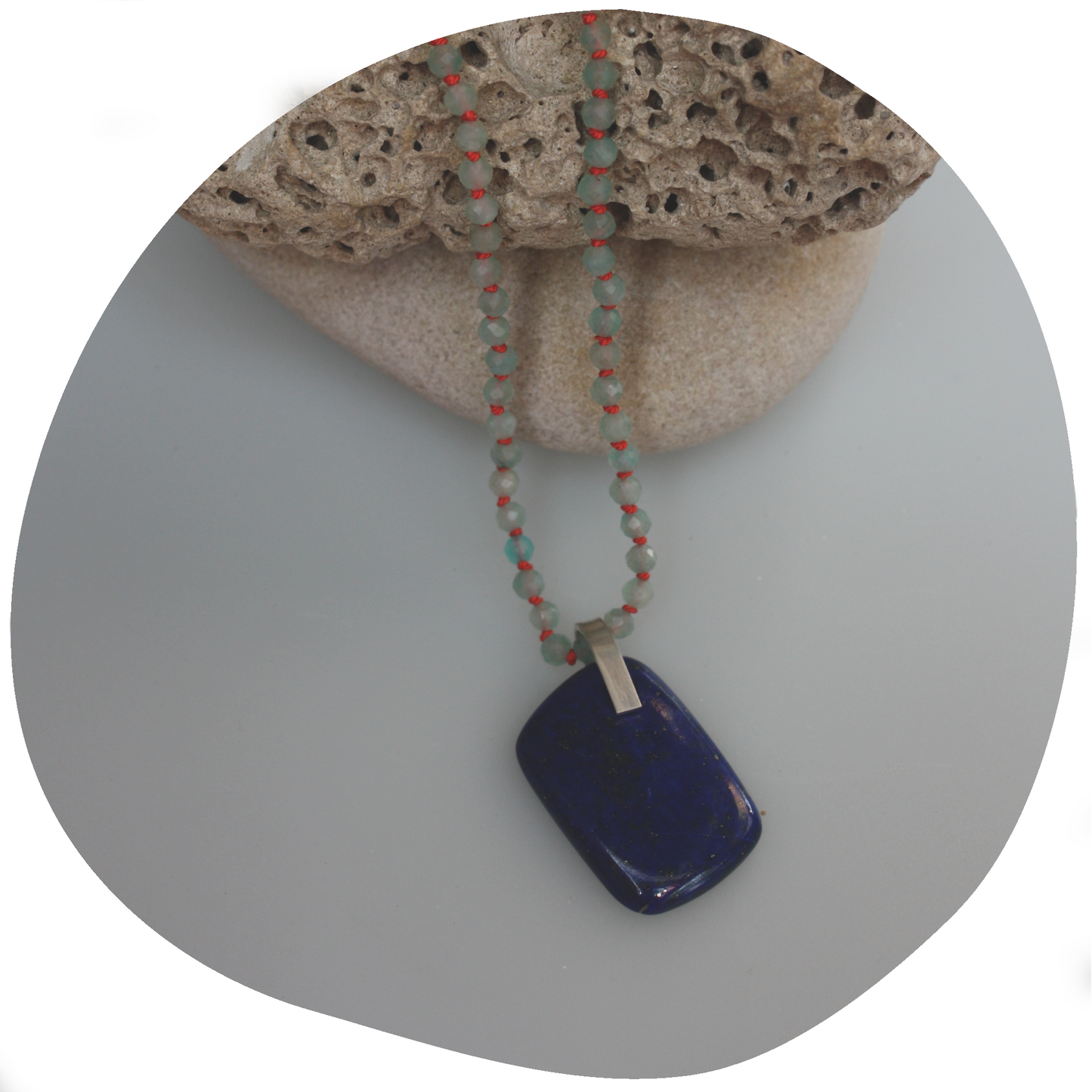 Lapis & Apatite Necklace