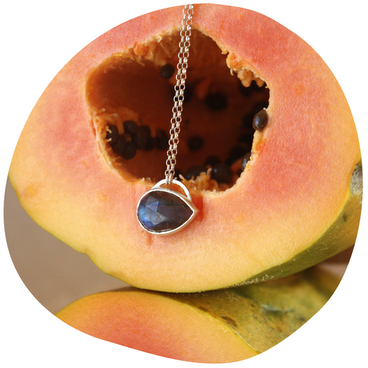 Aura Totem Necklace - Labradorite
