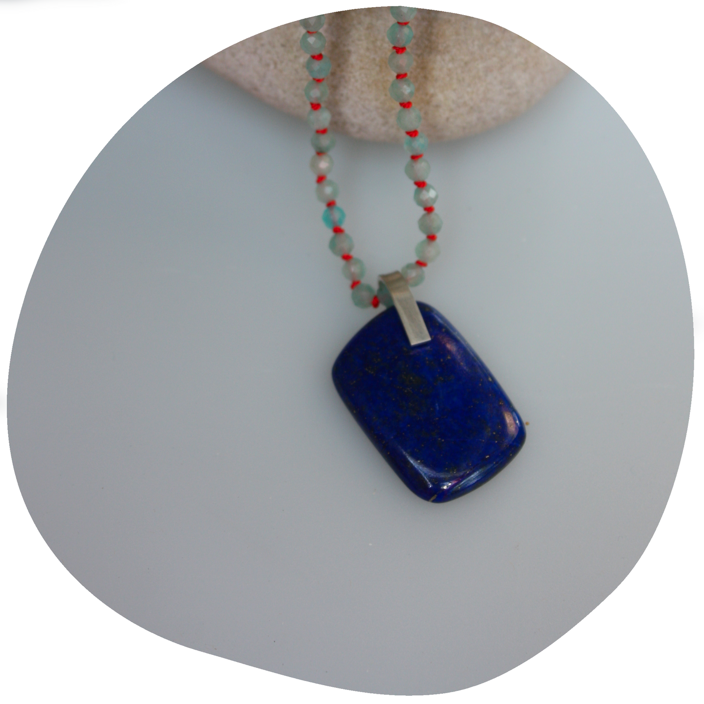 Lapis & Apatite Necklace